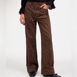 Madewell Leopard Print Pants
